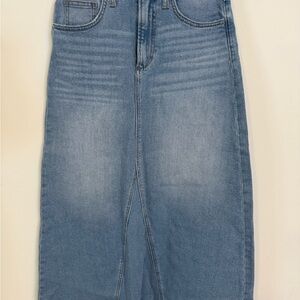 Joe's Jeans Denim Maxi Skirt